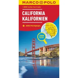 MARCO POLO Länderkarte Kalifornien