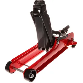 Sixtol Fahrbarer hydraulischer Niederprofil-Wagenheber 2,5 t Stahl rot