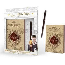 Pyramid Harry Potter Premium Notizbuch und Zauberstab Stift Set