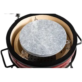 Kamado Joe Grillplatte Ø 34 cm Stein grau