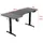 pro.tec Höhenverstellbarer Tisch Oxnard elektrisch 160x75cm Schwarz