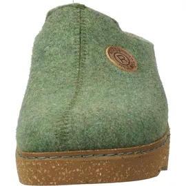 ROHDE Damen Pantoffeln Hausschuhe Softfilz Foggia 6120, Größe:38 EU, Farbe:Grün - Gr.: 38