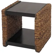Mendler Nachtschrank Lucca 49 x 49 x 47 cm Braun