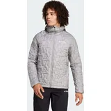 Adidas Terrex Xperior PrimaLoft Loose Fill Hooded Isolationsjacke Charcoal Solid Grey XL