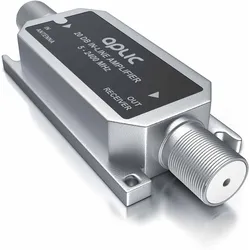 Aplic SAT Verstärker 20 dB Inlineverstärker / 5 MHz - 2400 MHz