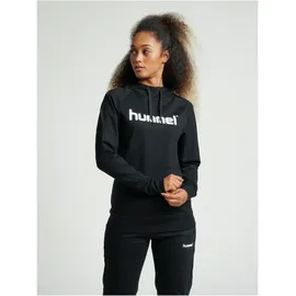 hummel Go Logo Hoodie Damen black M