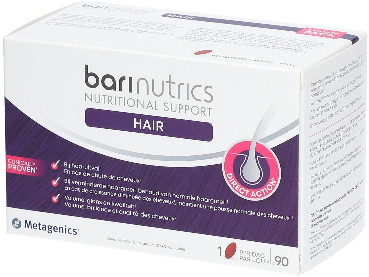 Barinutrics® Hair 90 pc(s) capsule(s)