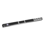 Bachmann BN0500 19\" PDU 1HE 16xC13 4x Schutzkontakt, Leistungsmessung, Anschluss CEE 16A 800.2396