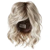 Hairuwear Bob-Perücke von Raquel Welch Editor's Pick, mehrlagige, schulterlange Bob-Perücke, große Kappengröße, SS17/23 Shaded Iced Latte Macchiato