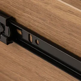 Costway Nachttisch mit Ladestation, & Geheimfach Natur