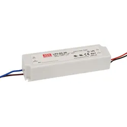 Meanwell MEAN WELL LPV-60-5, Beleuchtungsstromversorgung, Weiß, Kunststoff, IP67