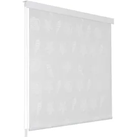 vidaXL Duschrollo 100 x 240 cm grau