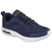 SKECHERS Sneaker SKECHERS "Dyna Air" Gr. 39, blau (navy) Herren Schuhe mit Air-Cooled Memory Foam, Freizeitschuh, Halbschuh, Schnürschuh