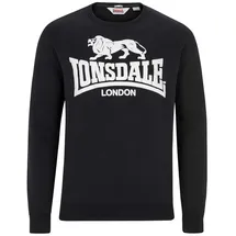 Lonsdale Rundhalspullover Schwarz S