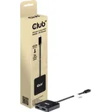 Club 3D Club3D USB-C® / HDMI Adapter USB-C® Stecker, HDMI-A Buchse 15cm Schwarz CSV-1558 USB-C®-Displaykabel