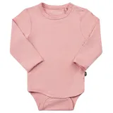MINYMO - Langarm-Body BAMBOO – MINY BASIC in misty rose Gr.56