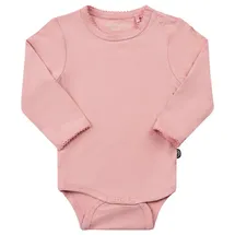 MINYMO - Langarm-Body BAMBOO – MINY BASIC in misty rose Gr.56
