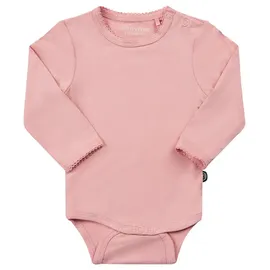 MINYMO - Langarm-Body BAMBOO – MINY BASIC in misty rose Gr.56