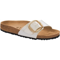 BIRKENSTOCK Madrid Big Buckle Birko-Flor schmal graceful pearl white 38