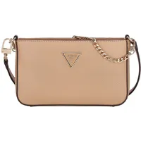 GUESS Noelle Schultertasche 22 cm beige