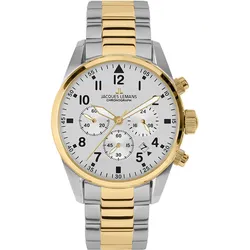 Jacques Lemans 42-2G Chronograph für Herren Sport Bicolor