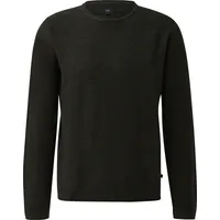 QS Strickpullover mit Kaschmir - schwarz - XL