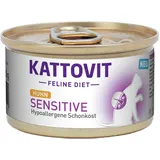 Kattovit Sparpaket KATTOVIT Sensitive Huhn 24 x 85 Gramm Katzenspezialfutter