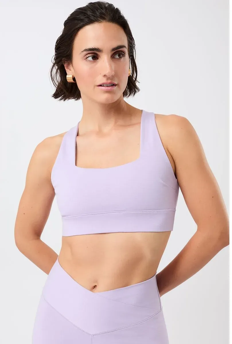 Mandala French Neck Bra violet L