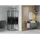 Mexen Rio halbrunde Duschkabine 90 x 90 cm, Gestreift, Schwarz - 863-090-090-70-20 - Schwarz