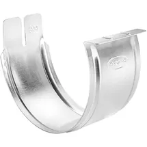 gromo Klebe Rinnenverbinder, Grömo, Zink Klebe-rinnenverbinder 280, mm)