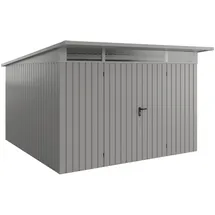 Hörmann EcoStar Gerätehaus 3,10 x 3,10 m Graualuminium