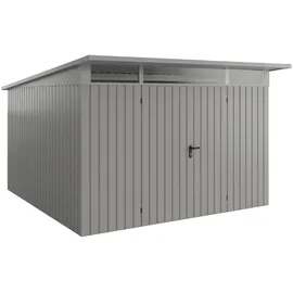 Hörmann EcoStar Gerätehaus 3,10 x 3,10 m Graualuminium
