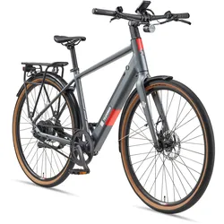 TELEFUNKEN UH220 E-Urban-Bike 28" titangrau