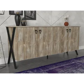 moebel17 Sideboard Zeth Eiche,