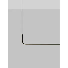 Nova Luce Strita 1-flg. 150 cm schwarz