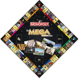 Winning Moves Monopoly - Mega Deluxe Edition Luxus Brettspiel Spiel Gesellschaftsspiel