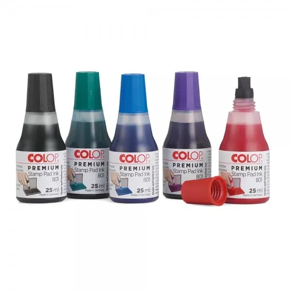 Colop Standardstempelfarbe 801 (25 ml)