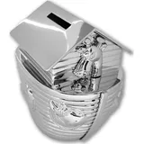 Silbernes Sparschwein für Kinder, elegantes Geschenk, Arche Noah Größe: 81x116x101 mm Artikelnummer: ZV6814261