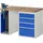 Rau Werkbank 7510A2, B1250xT700xH890mm, 4x Schublade-TA, 1x SSKL