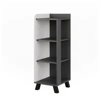 Vichy Vicco Midischrank Karen, Anthrazit/Weiß, 30 x 90 cm