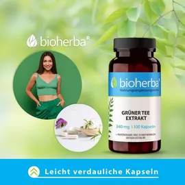 Bioherba Grüner Tee Extrakt 340 mg Kapseln 100 St.