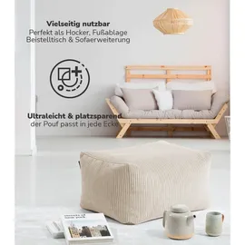 mokebo Pouf oder Hocker Poufs