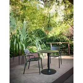 Houe Pico Gartentisch 70 x 70 x 74 cm Eisblau