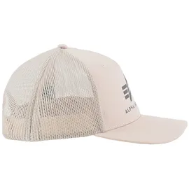 Alpha Industries Basic Trucker Kappe Jet Stream White One Size