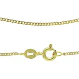 FIRETTI Panzerkette FIRETTI "Schmuck Geschenk Gold 333 oder 585 Collierkette in mehreren Breiten" Gr. 60, gold (gelbgoldfarben), Halsketten, Damen, 60, Gelbgold 333, B: 1,2mm, Panzerkette, Made in Germany, B:1,2mm