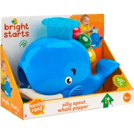 Bright Starts Silly Spout Whale Popper Blau
