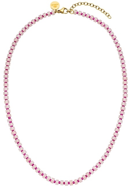 Purelei Halskette Felicity aus Perlen und Steinscheiben Ketten Damen