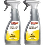 2x 500ml SONAX MOTOR- & KALTREINIGER MOTORREINIGER KALT MASCHINEN REINIGER