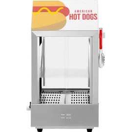 Royal Catering Hot Dog Steamer 100 Würstchen 25 Brötchen 1.000 W Erhitzer