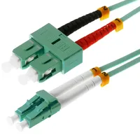 Helos LWL Patchkabel 50/125μm OM3 aqua